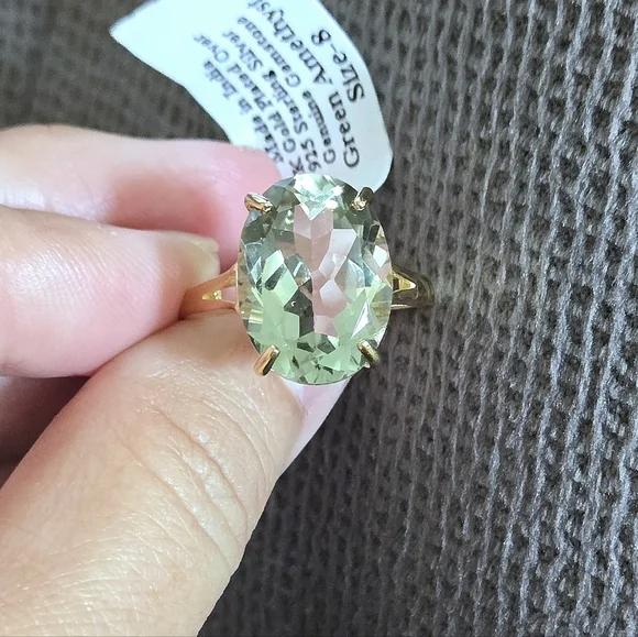 Shivam Green💚 Amethyst Ring💍 - NWT - Picture 10 of 16